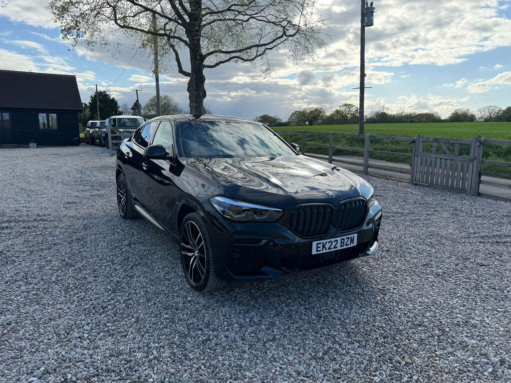 BMW X6 3.0 X6 Xdrive 30D M Sport Mhev 4Wd Suv Hy Black