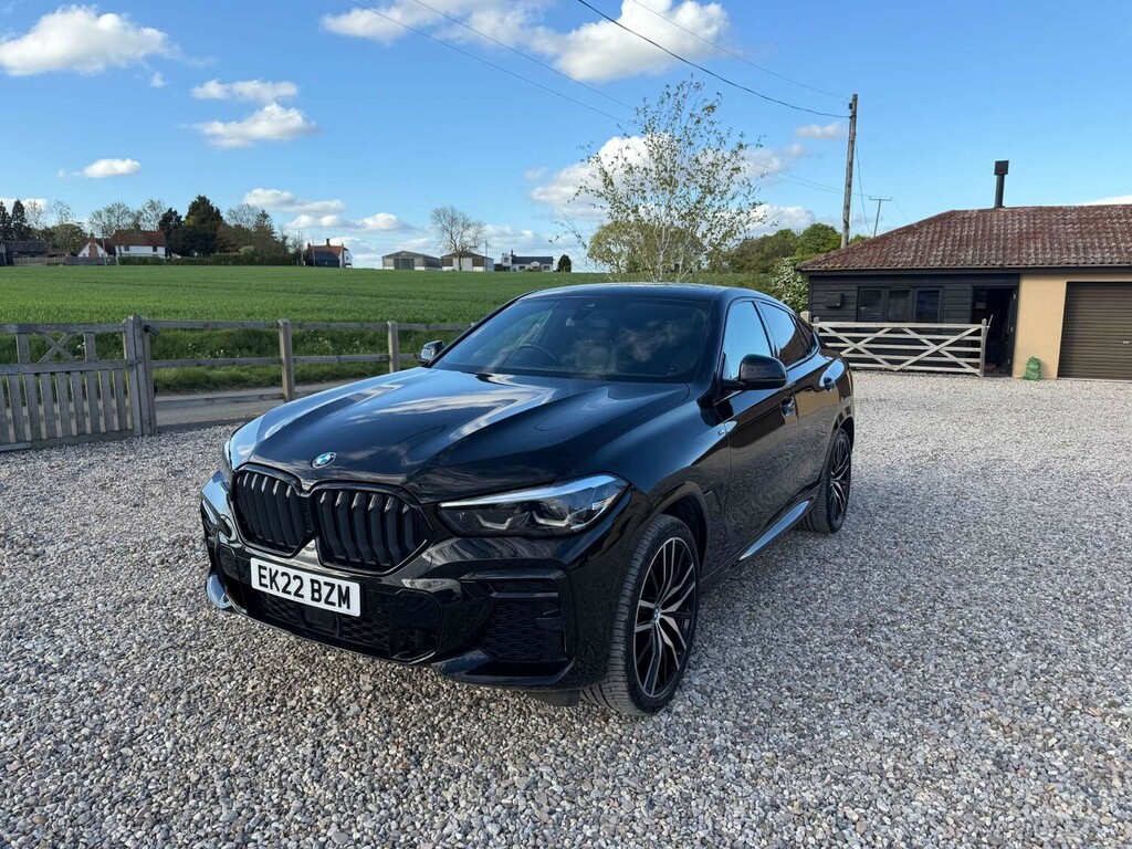BMW X6 3.0 X6 Xdrive 30D M Sport Mhev 4Wd Suv Hy EK22BZM Black #2