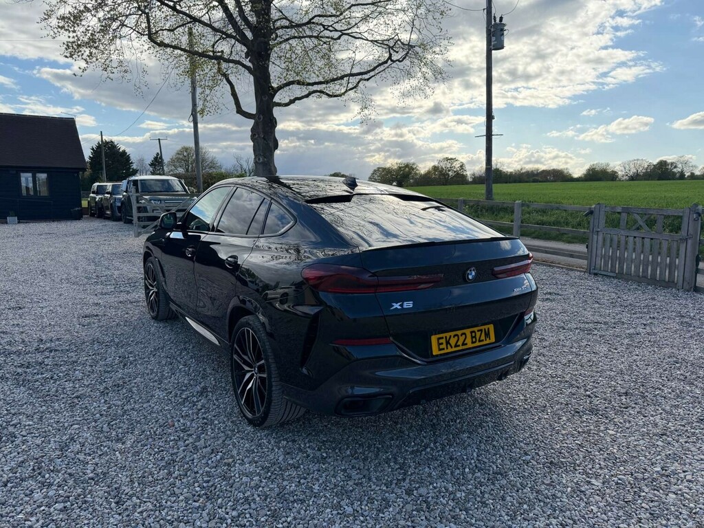 BMW X6 3.0 X6 Xdrive 30D M Sport Mhev 4Wd Suv Hy EK22BZM Black #3