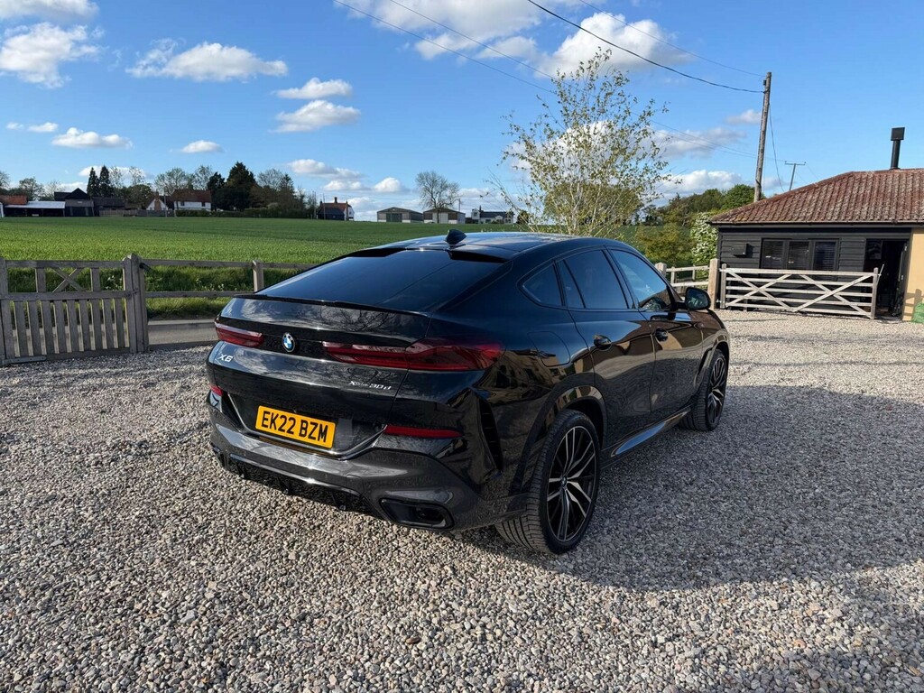 BMW X6 3.0 X6 Xdrive 30D M Sport Mhev 4Wd Suv Hy EK22BZM Black #4