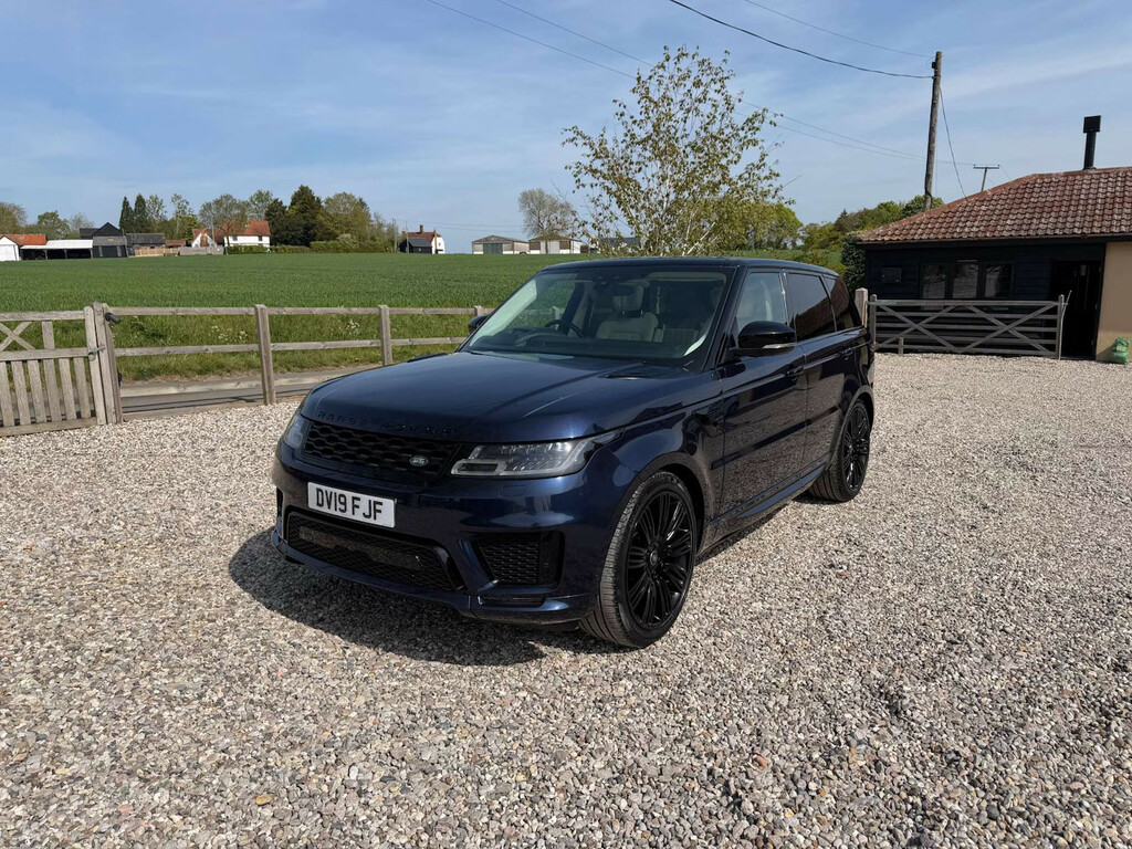 Land Rover Range Rover Sport 3.0 Range Rover Sport Dynamic Sd Blue