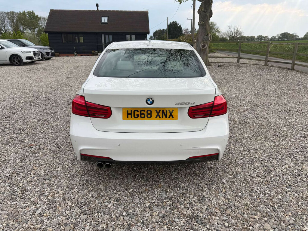 BMW 3 Series 2.0 320D M Sport Saloon HG68XNX White #5
