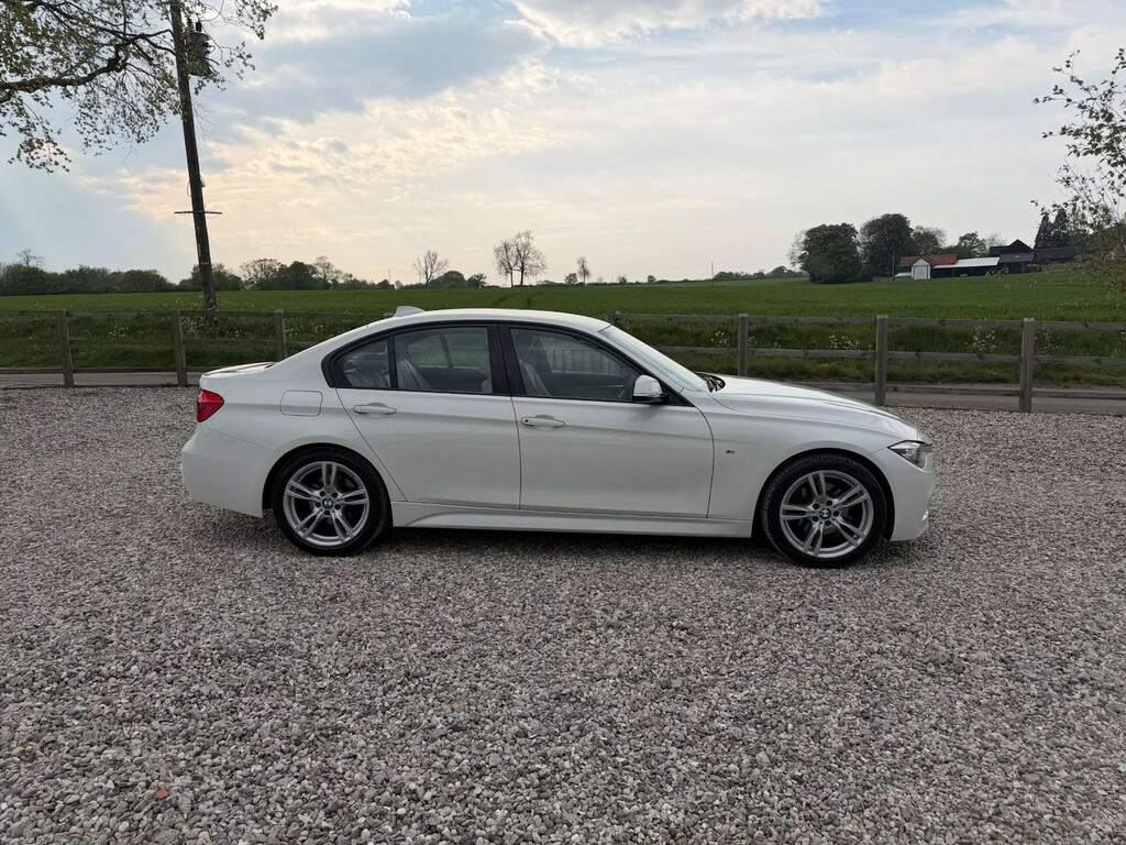 BMW 3 Series 2.0 320D M Sport Saloon HG68XNX White #4