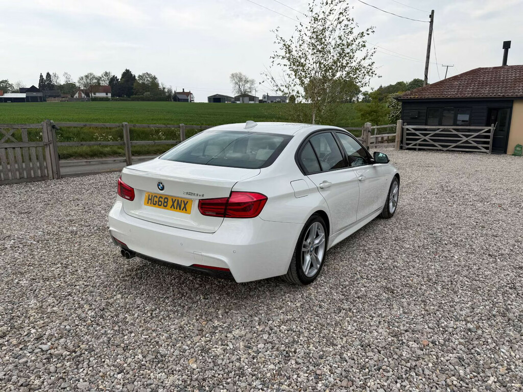 BMW 3 Series 2.0 320D M Sport Saloon HG68XNX White #2