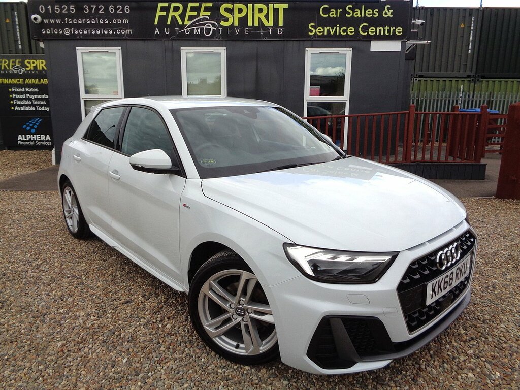 Audi A1 Tfsi S Line White