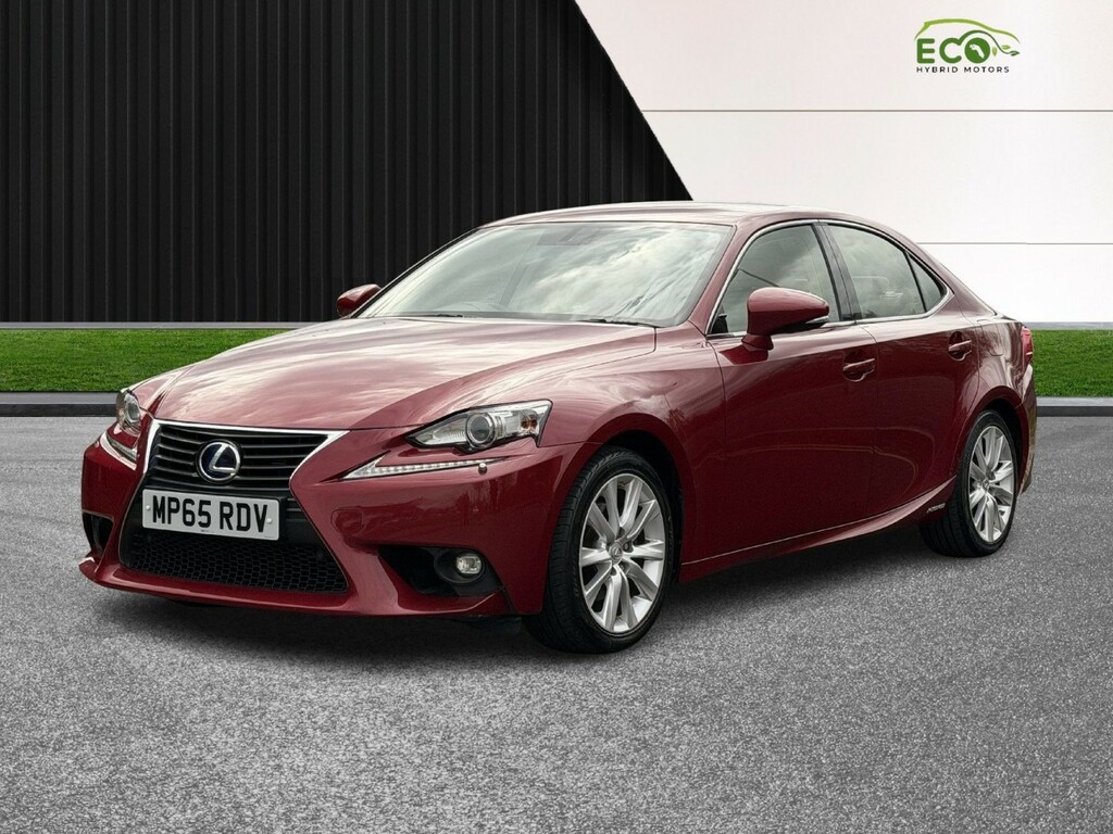 Lexus IS Saloon 2.5 300H Executive Edition 201565 MP65RDV Red #4