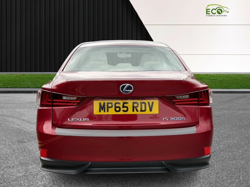 Lexus IS Saloon 2.5 300H Executive Edition 201565 MP65RDV Red #6