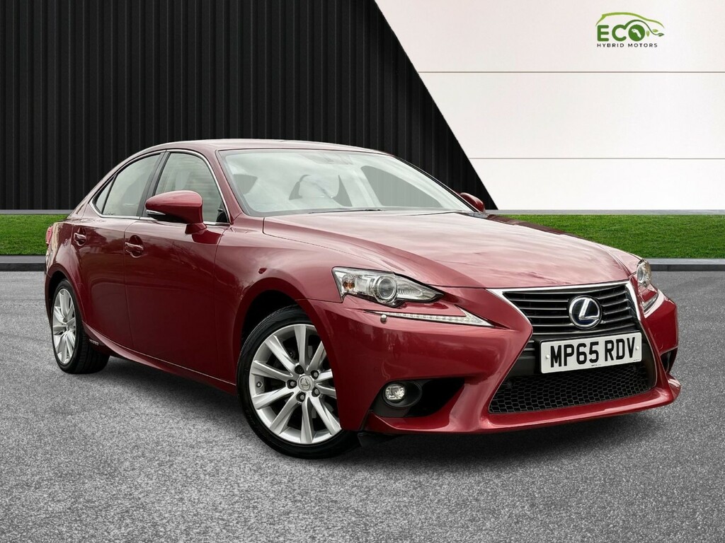 Lexus IS Saloon 2.5 300H Executive Edition 201565 Red