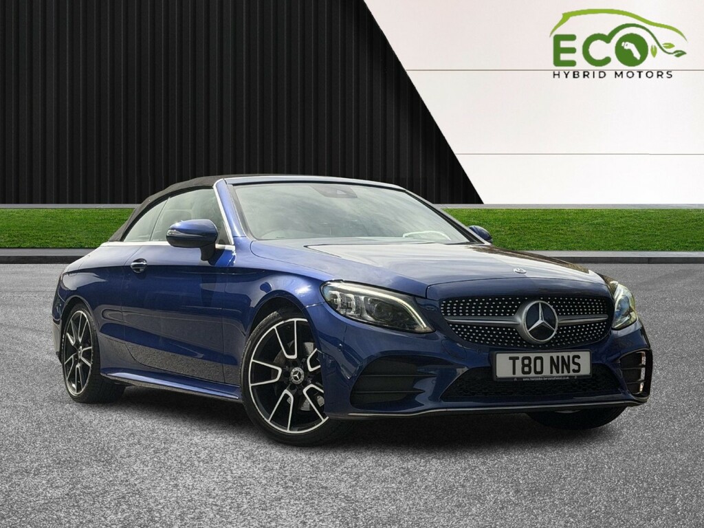 Mercedes-Benz C Class Convertible 1.5 C200 Mhev Amg Line 201919 Blue