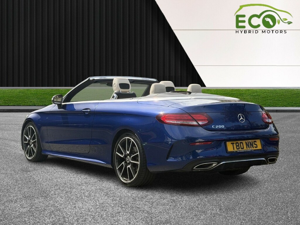Mercedes-Benz C Class Convertible 1.5 C200 Mhev Amg Line 201919 T80NNS Blue #5