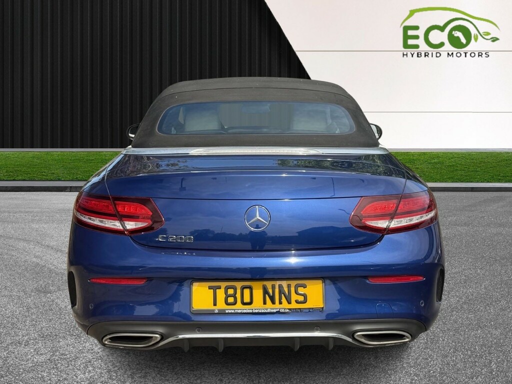 Mercedes-Benz C Class Convertible 1.5 C200 Mhev Amg Line 201919 T80NNS Blue #6