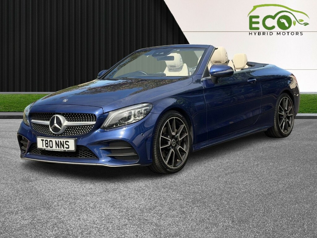 Mercedes-Benz C Class Convertible 1.5 C200 Mhev Amg Line 201919 T80NNS Blue #4