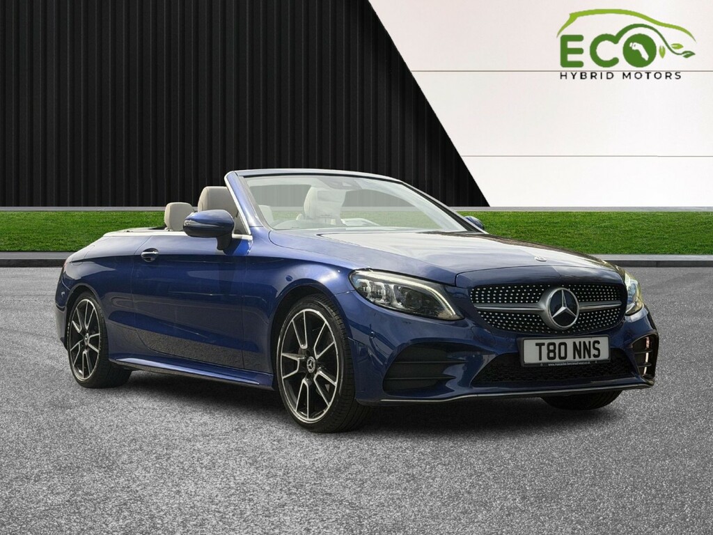 Mercedes-Benz C Class Convertible 1.5 C200 Mhev Amg Line 201919 T80NNS Blue #2