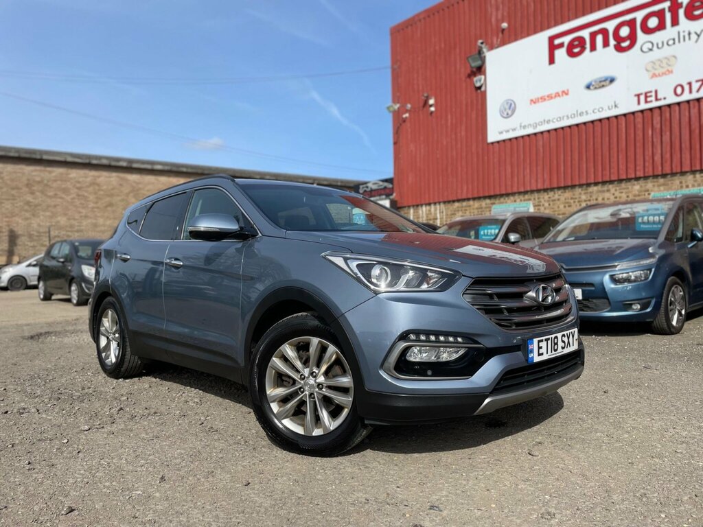 Hyundai Santa Fe 2.2 Crdi Blue Drive Premium 4Wd Euro 6 Ss ET18SXY Blue #4