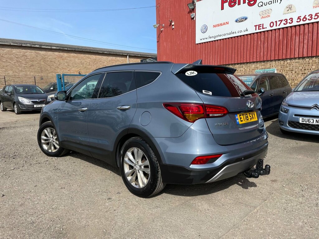 Hyundai Santa Fe 2.2 Crdi Blue Drive Premium 4Wd Euro 6 Ss ET18SXY Blue #3