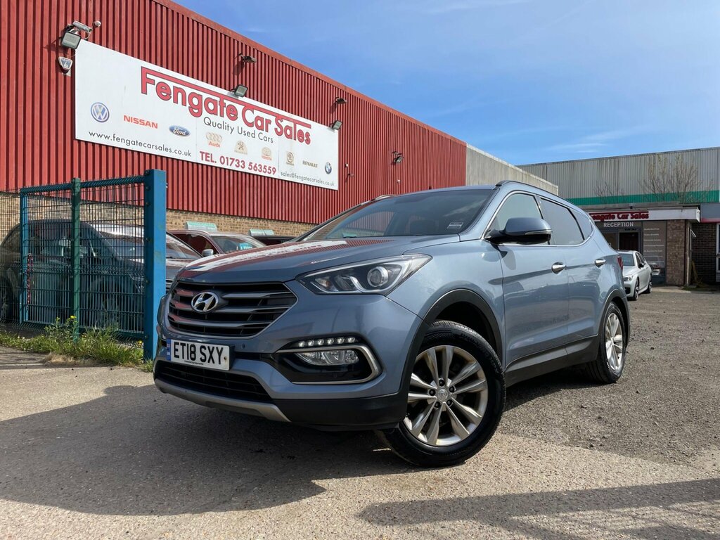 Hyundai Santa Fe 2.2 Crdi Blue Drive Premium 4Wd Euro 6 Ss Blue
