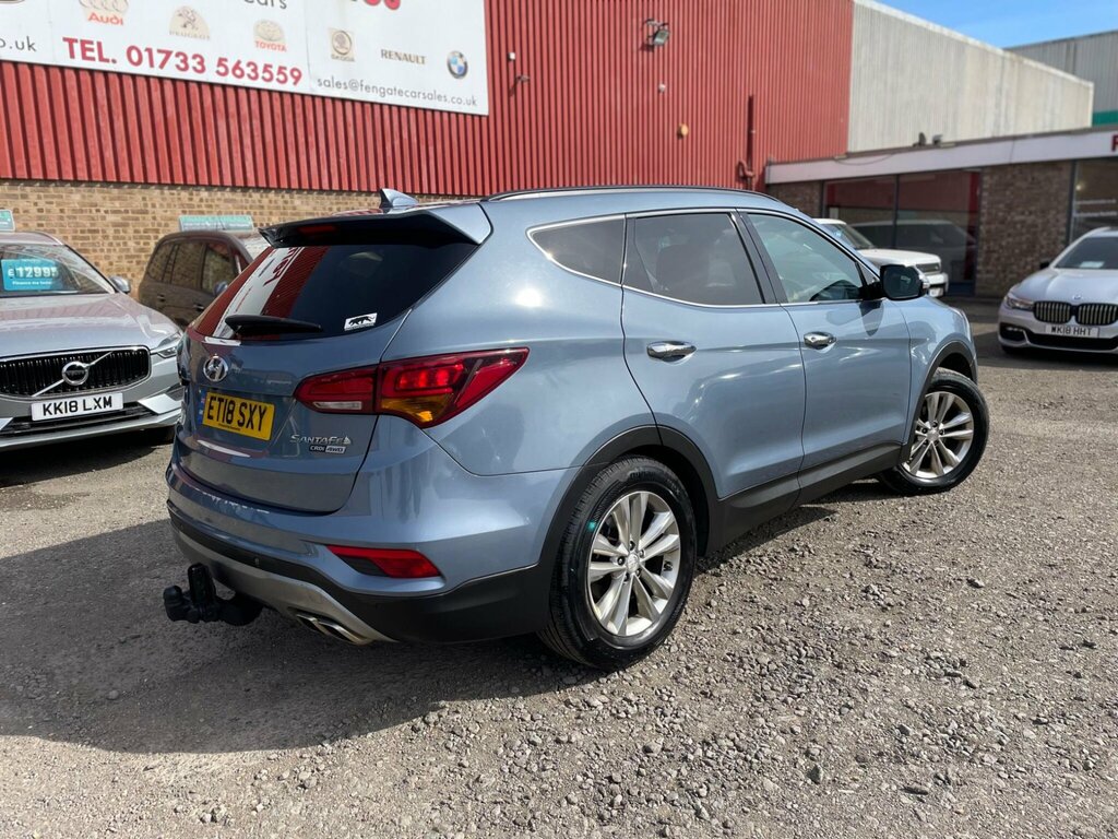 Hyundai Santa Fe 2.2 Crdi Blue Drive Premium 4Wd Euro 6 Ss ET18SXY Blue #6