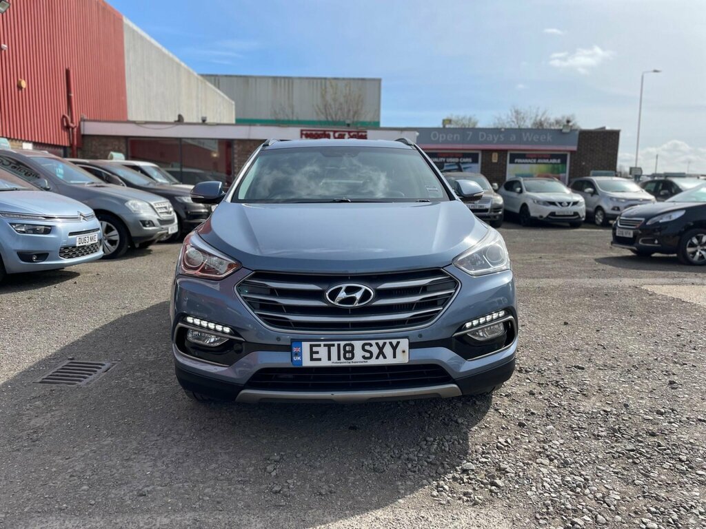 Hyundai Santa Fe 2.2 Crdi Blue Drive Premium 4Wd Euro 6 Ss ET18SXY Blue #5