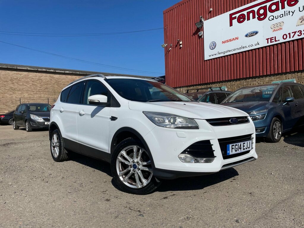 Ford Kuga 1.6T Ecoboost Titanium X Awd Euro 5 Ss White #4