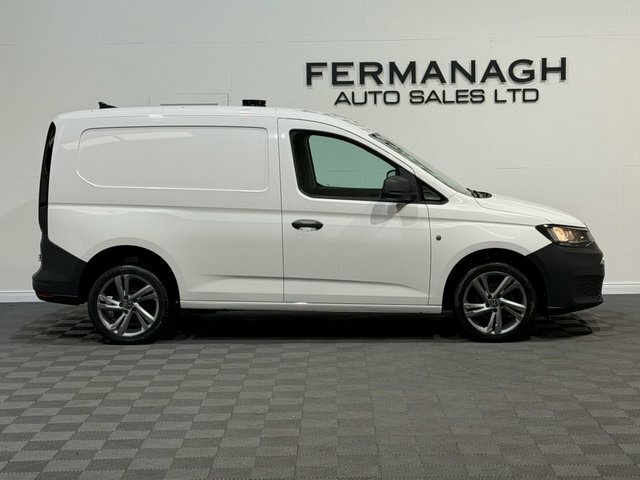 Volkswagen Caddy 2.0 Tdi C20 Commerce Panel Van S FN71OKM White #2