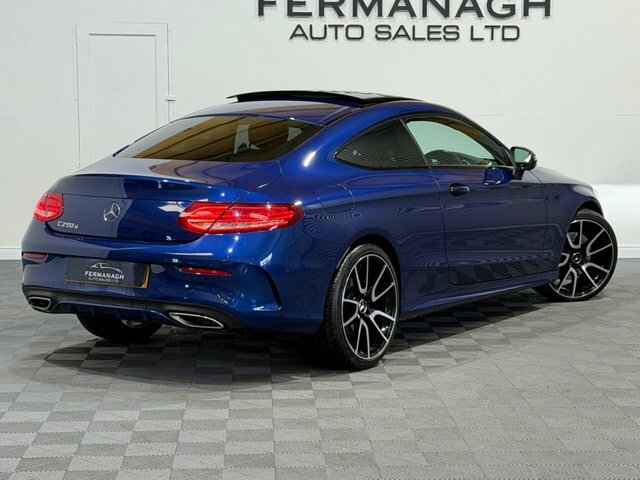 Mercedes-Benz C Class 2.1 C250d Amg Line Premium Plus Coupe KS66NXY Blue #6