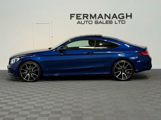 Mercedes-Benz C Class 2.1 C250d Amg Line Premium Plus Coupe KS66NXY Blue #5