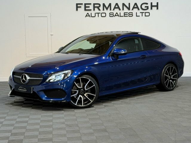 Mercedes-Benz C Class 2.1 C250d Amg Line Premium Plus Coupe KS66NXY Blue #4