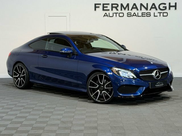 Mercedes-Benz C Class 2.1 C250d Amg Line Premium Plus Coupe Blue