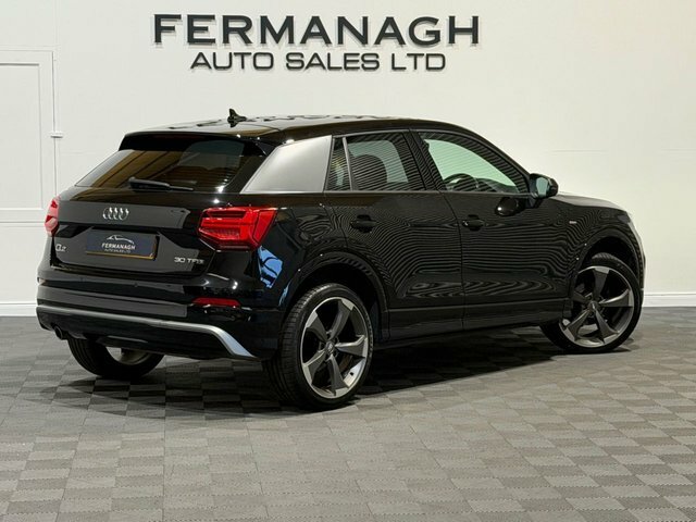 Audi Q2 1.0 Tfsi 30 S Line Suv Euro 6 S DE70VZU Black #6