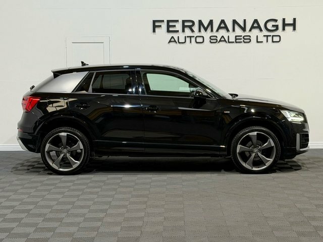 Audi Q2 1.0 Tfsi 30 S Line Suv Euro 6 S DE70VZU Black #2