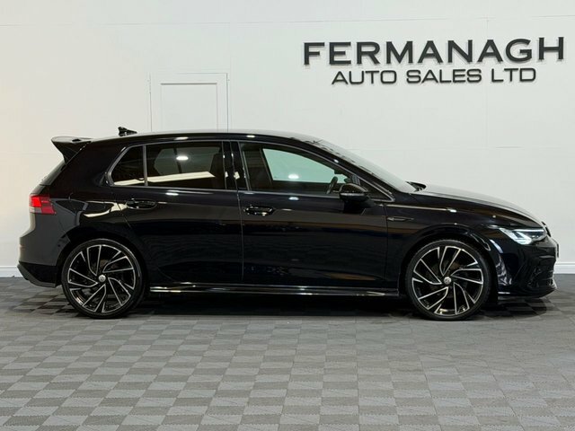 Volkswagen Golf 2.0 Tdi R-line Hatchback Dsg Euro 6 S KV21AYJ Black #2