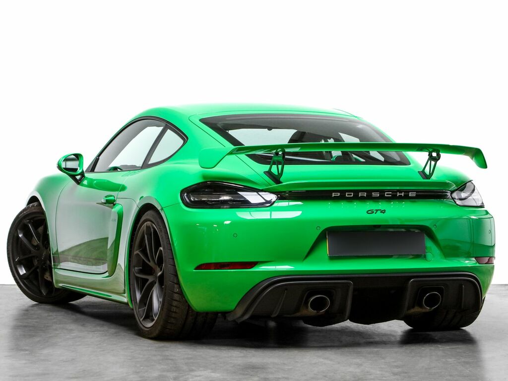 Porsche 718 Cayman Gt4 Semi-auto Green #5