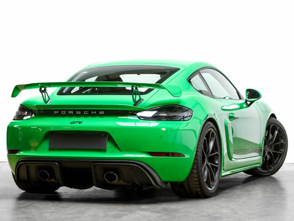 Porsche 718 Cayman Gt4 Semi-auto Green #3