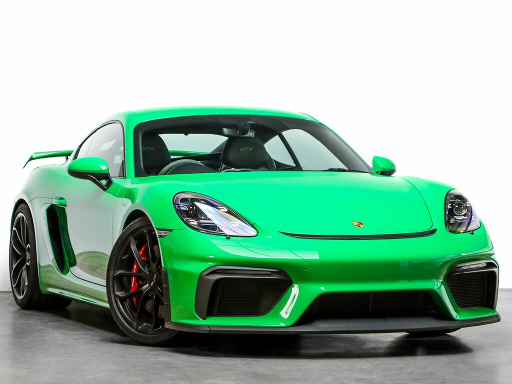 Porsche 718 Cayman Gt4 Semi-auto Green