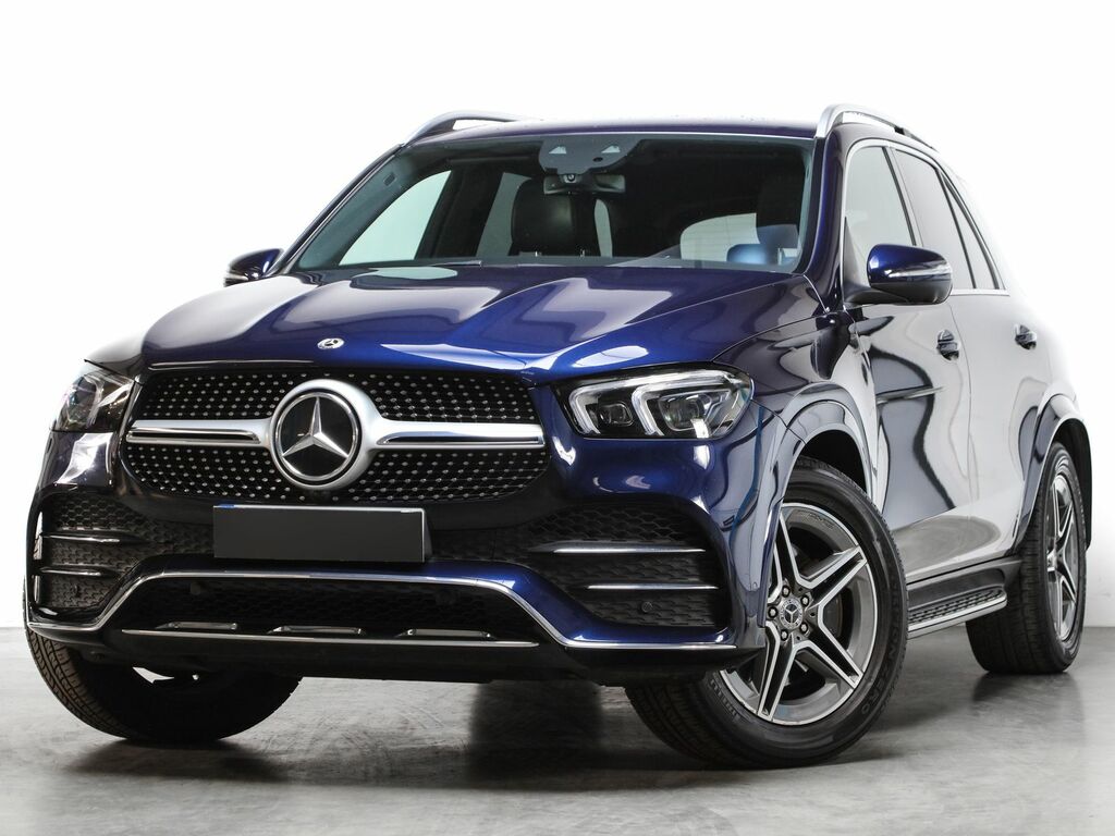 Mercedes-Benz GLE Class 1.9L 300 D 4Matic Amg Line Premium Suv Blue #6