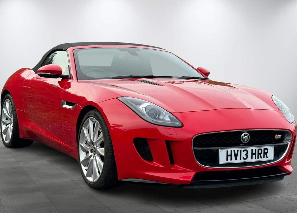 Jaguar F-Type 3.0 V6 S Convertible Euro 5 S S Red