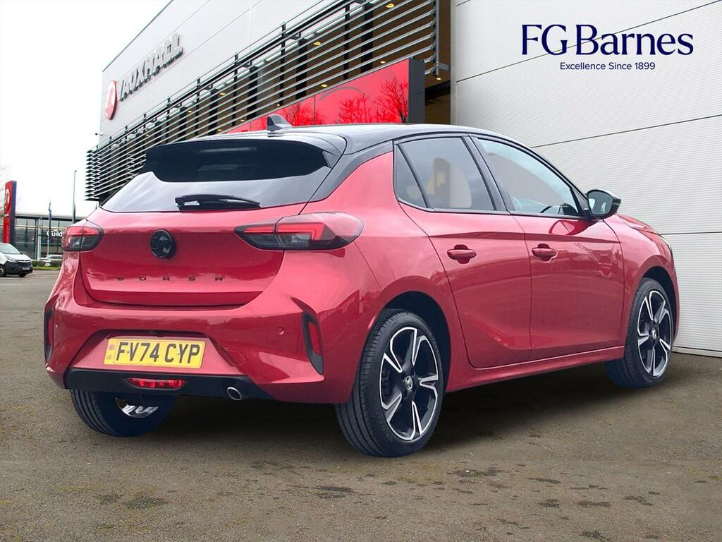 Vauxhall Corsa Ultimate FV74CYP Red #3