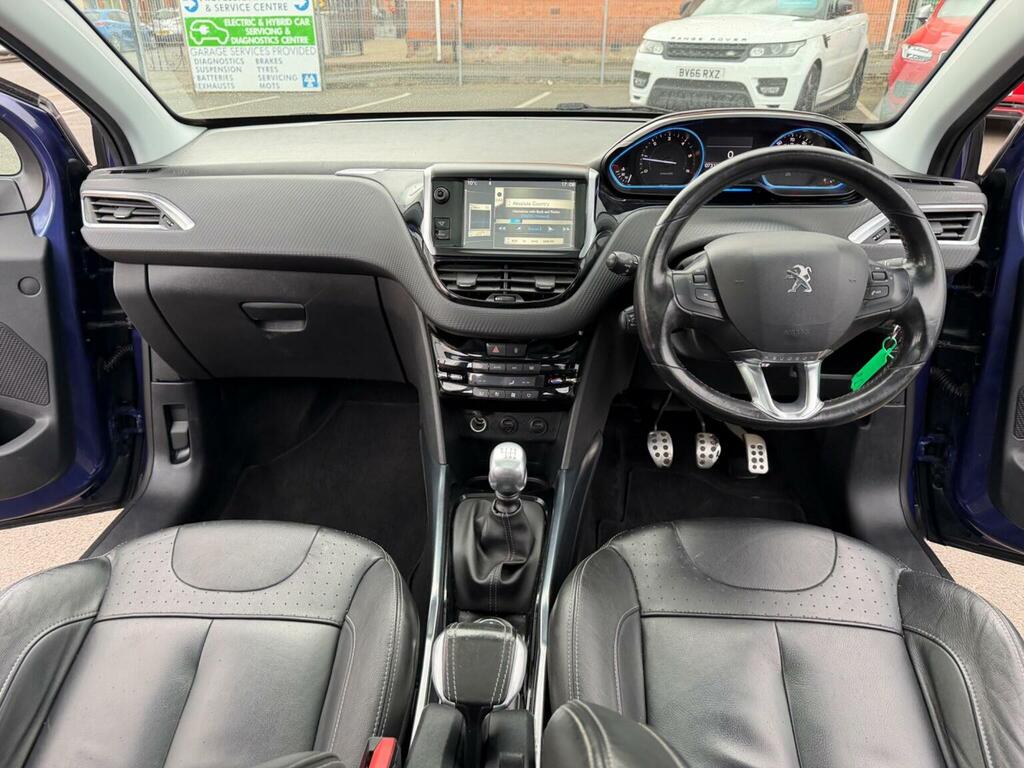 Peugeot 2008 Suv 1.6 E-hdi Feline Euro 5 Ss Mistral 2 Blue #2