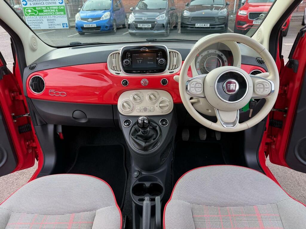 Fiat 500 Hatchback 1.2 Lounge Euro 6 Ss 201616 WR16EHZ Pink #2