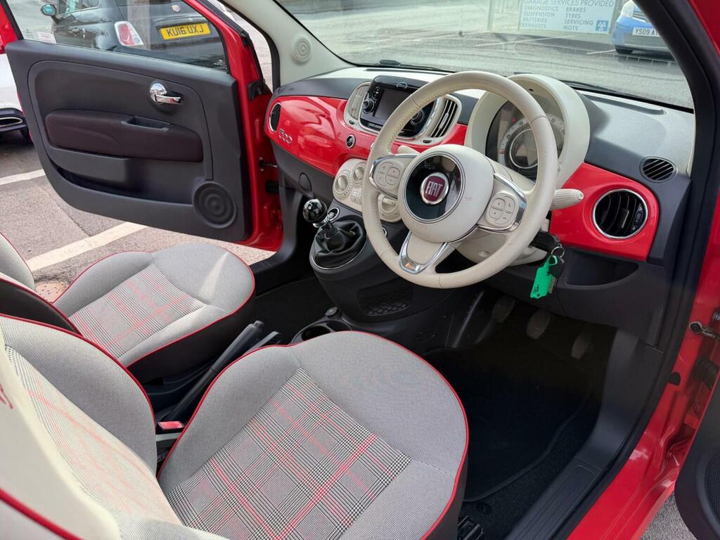 Fiat 500 Hatchback 1.2 Lounge Euro 6 Ss 201616 WR16EHZ Pink #3