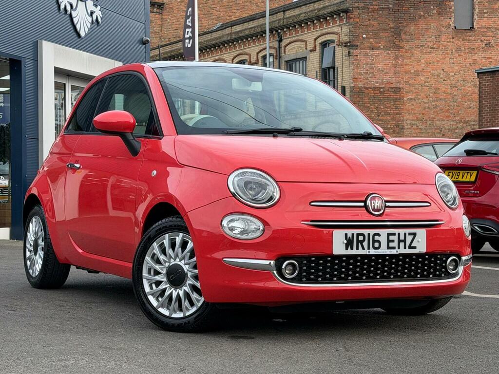 Fiat 500 Hatchback 1.2 Lounge Euro 6 Ss 201616 Pink