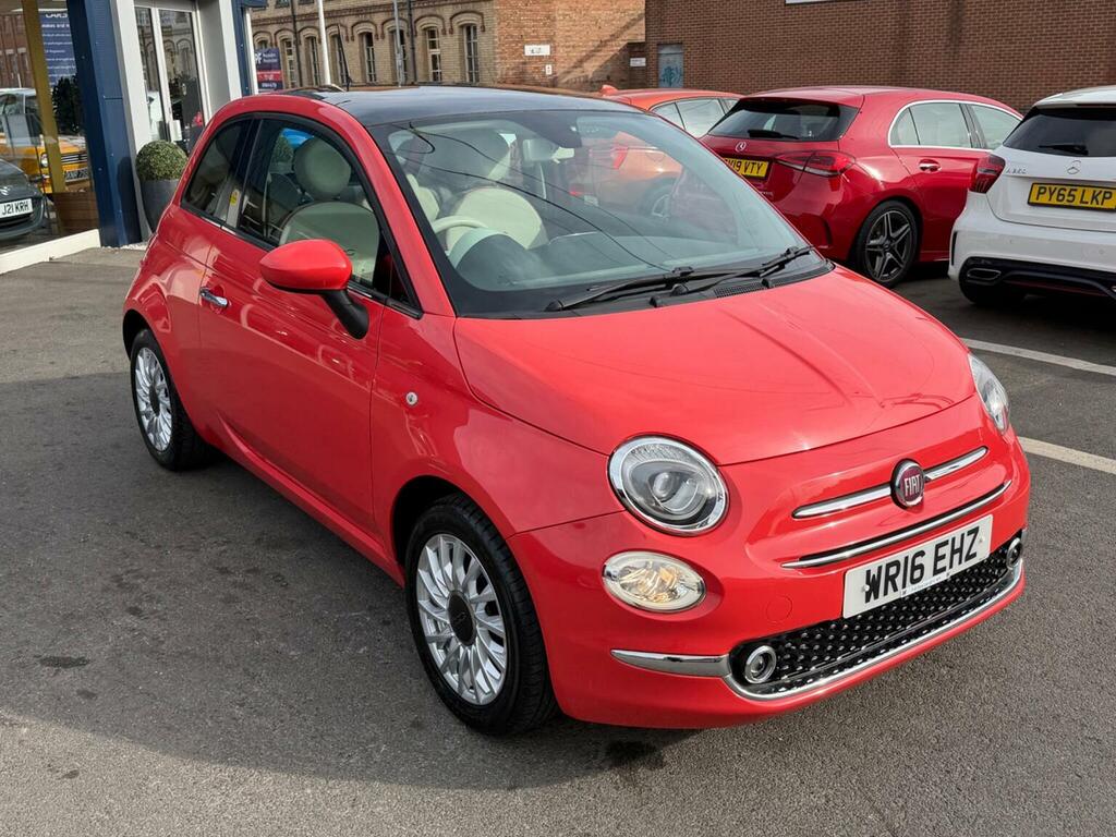 Fiat 500 Hatchback 1.2 Lounge Euro 6 Ss 201616 WR16EHZ Pink #4