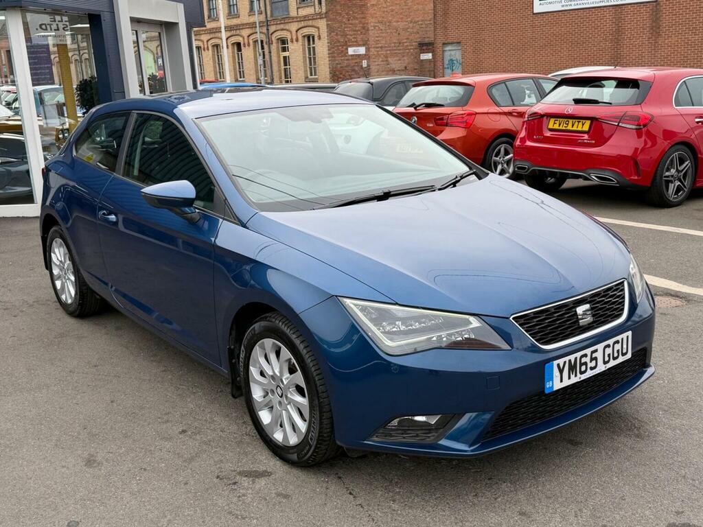 Seat Leon Hatchback 1.4 Tsi Se Sport Coupe Euro 6 Ss Blue #4