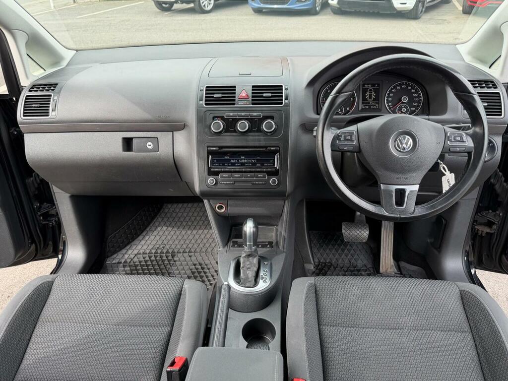Volkswagen Touran Mpv 1.6 Tdi Bluemotion Tech Se Dsg Euro 5 Ss Black #2