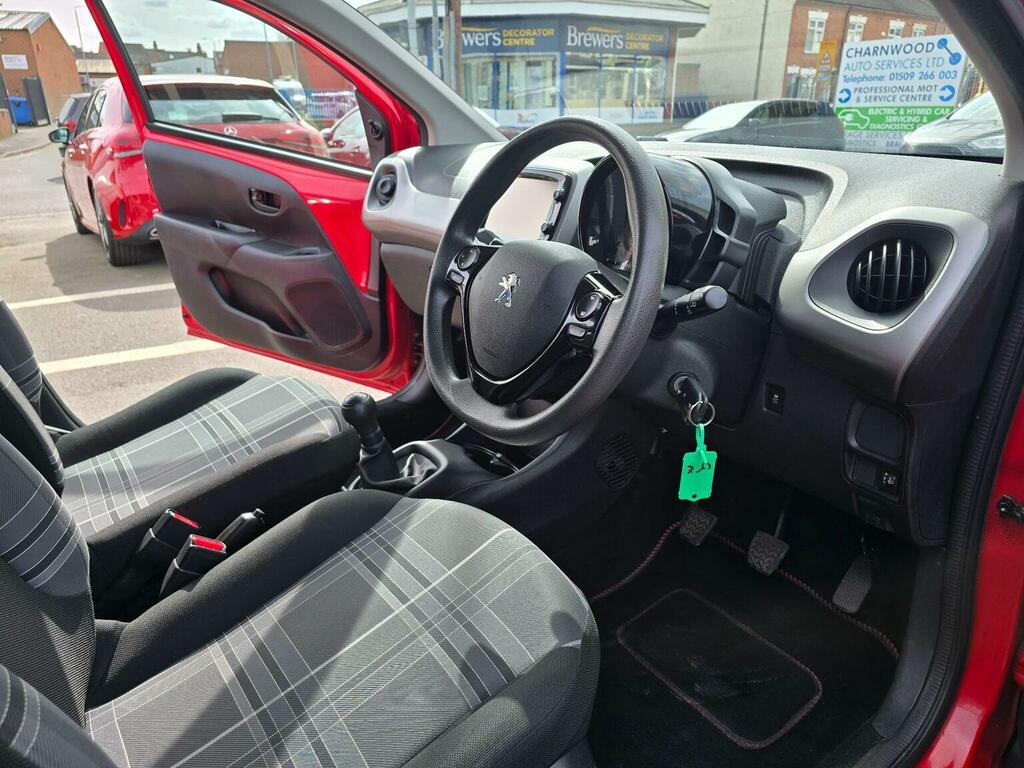 Peugeot 108 Hatchback 1.0 Active Euro 6 201666 MF66WZS Red #3