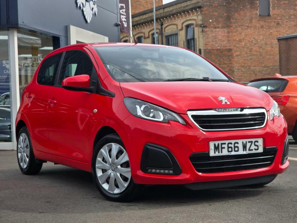 Peugeot 108 Hatchback 1.0 Active Euro 6 201666 Red