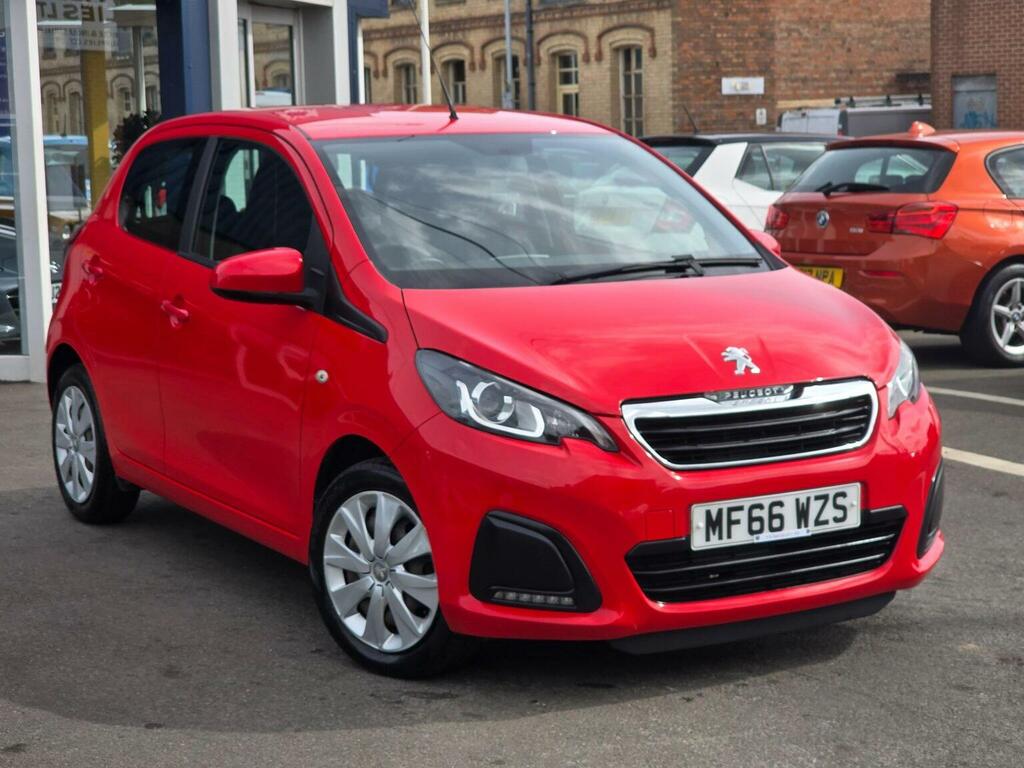 Peugeot 108 Hatchback 1.0 Active Euro 6 201666 MF66WZS Red #6