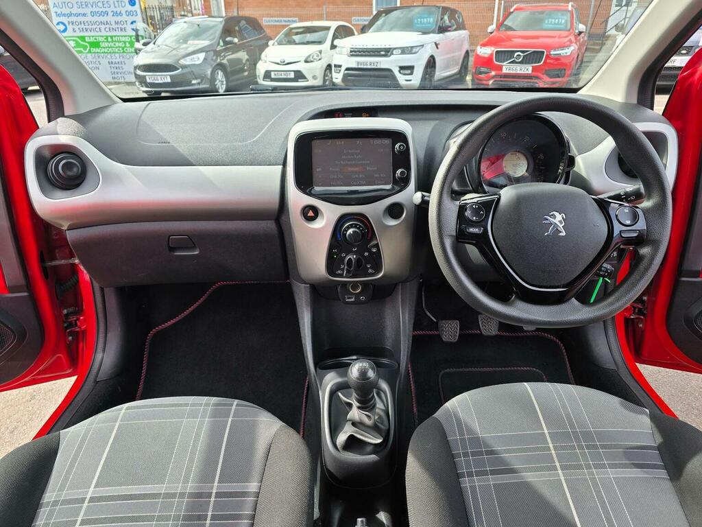 Peugeot 108 Hatchback 1.0 Active Euro 6 201666 MF66WZS Red #2