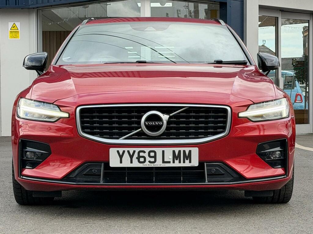 Volvo V60 Estate 2.0 D4 R-design Euro 6 Ss 2019 YY69LMM Red #5