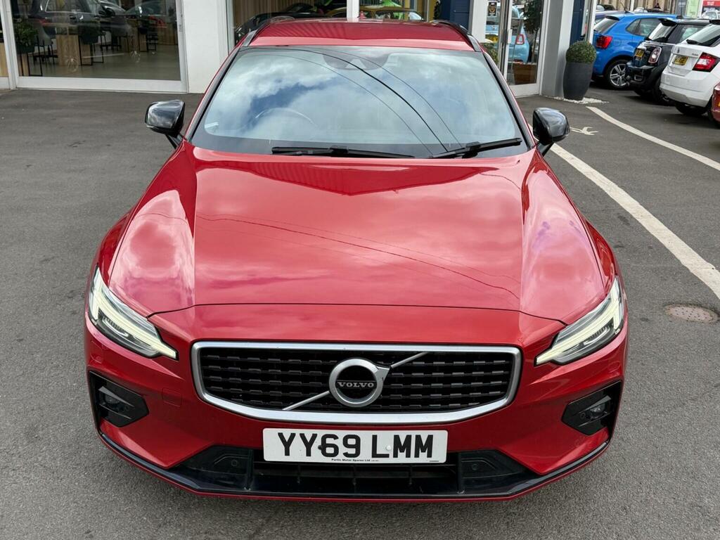 Volvo V60 Estate 2.0 D4 R-design Euro 6 Ss 2019 YY69LMM Red #6